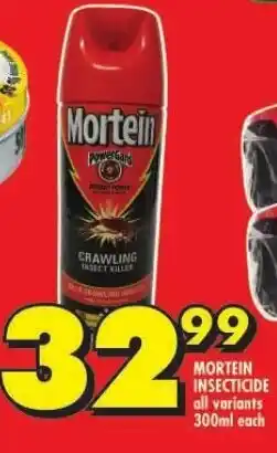 Shoprite MORTEIN INSECTICIDE all variants 300ml each offer
