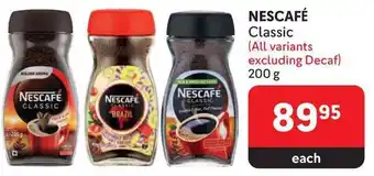 Makro NESCAFÉ Classic 200g offer