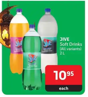 Makro JIVE Soft Drinks (All variants) 2L offer