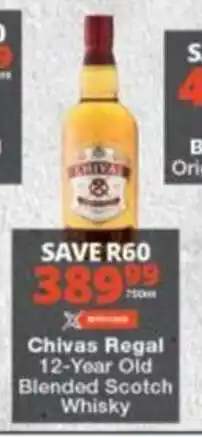 Chivas Regal 12-Year Old Blended Scotch Whisky