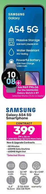 Game SAMSUNG Galaxy A54 5G Smartphone offer