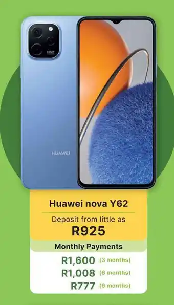 Game Huawei nova Y62 offer