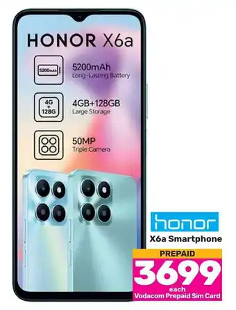 Game HONOR X6a Smartphone offer