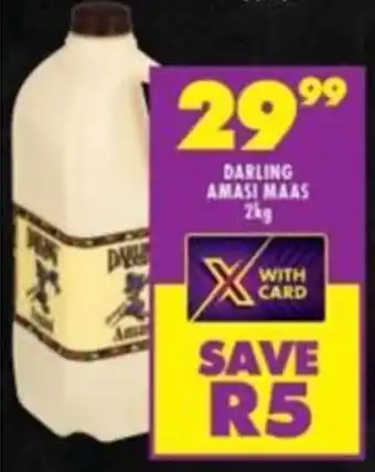 Shoprite DARLING AMASI MAAS 2kg offer