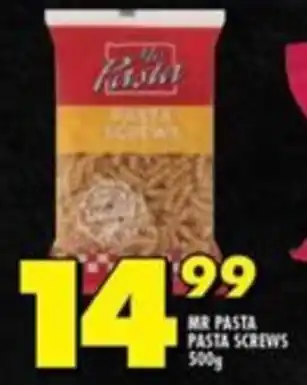 Shoprite MR PASTA PASTA SCREWS 500g offer
