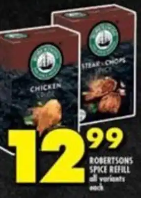 Shoprite ROBERTSONS SPICE REFILL offer