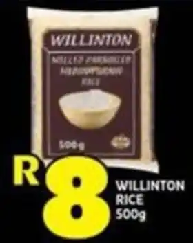 Shoprite WILLINTON RICE 500g offer