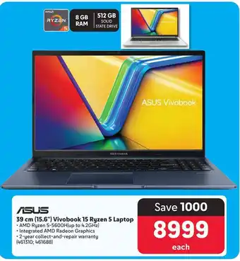 ASUS 39 cm (15.6") Vivobook 15 Ryzen 5 Laptop