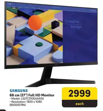 Makro SAMSUNG 68 cm (27") Full HD Monitor offer