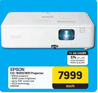 Makro CO-WX01/W01 Projector offer