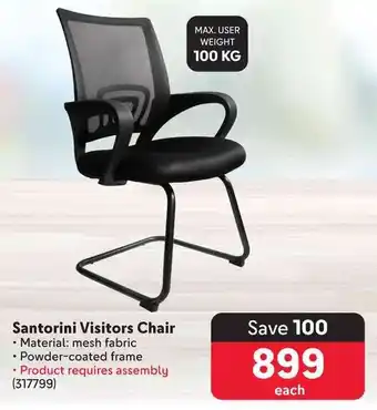 Makro Santorini Visitors Chair offer