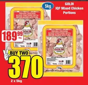 Boxer GOLDI IQF Mixed Chicken Portions offer