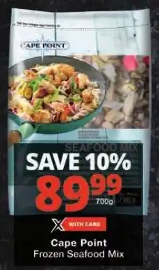 Checkers Cape Point Frozen Seafood Mix offer