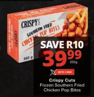 Checkers Crispy Cuts Frozen Southern Fried Chicken Pop Bites offer