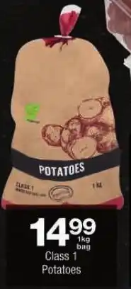 Checkers Class 1 Potatoes offer