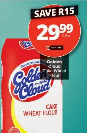 Checkers Golden Cloud Cake Wheat Flour offer