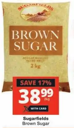 Checkers Sugarfields Brown Sugar offer