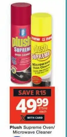 Checkers Plush Supreme Oven/ Microwave Cleaner offer