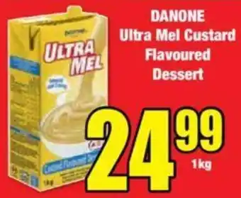 Boxer DANONE Ultra Mel Custard Flavoured Dessert offer