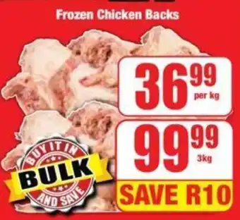 Boxer Frozen Chicken Backs offer