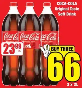 Boxer COCA-COLA Original Taste Soft Drink offer