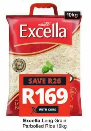 Excella Long Grain Parboiled Rice 10kg