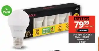 Lumaglo CLA LED Globe