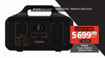 Checkers Xceed Power Station 800W/510Wh offer