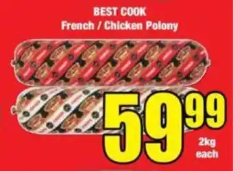 Boxer BEST COOK French/Chicken Polony offer