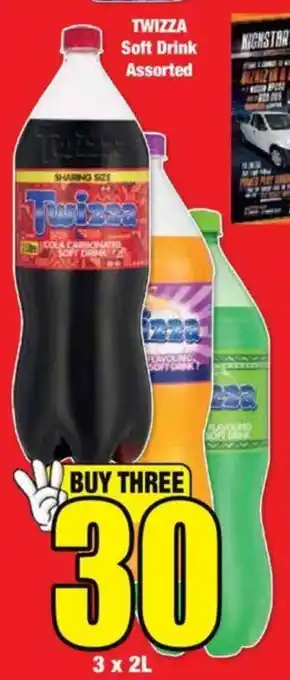 Boxer TWIZZA Soft Drink Assorted offer