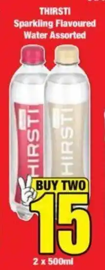 THIRSTI Sparkling Flavoured Water Assorted