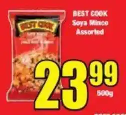 Boxer BEST COOK Soya Mince Assorted offer