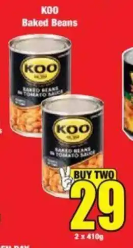 Boxer KOO Baked Beans offer