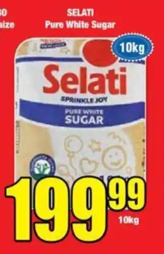 Boxer SELATI Pure White Sugar offer