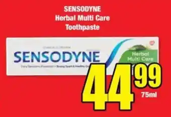 Boxer SENSODYNE Herbal Multi Care Toothpaste offer