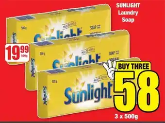 Boxer SUNLIGHT Laundry Soap offer