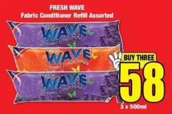 Boxer FRESH WAVE Fabric Conditioner Refill Assorted offer