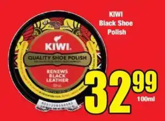 Boxer KIWI Black Shoe Polish offer