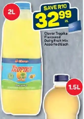 Pick n Pay Clover Tropika Flavoured Dairy Fruit Mix Assorted Each offer