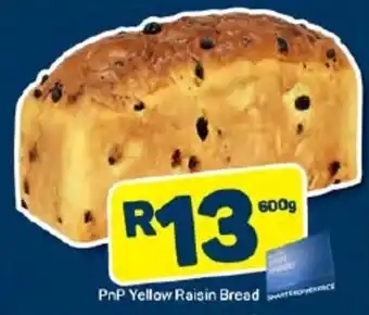 Pick n Pay PnP Yellow Raisin Bread offer