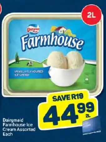 Pick n Pay Dairymaid Farmhouse Ice Cream Assorted Each offer