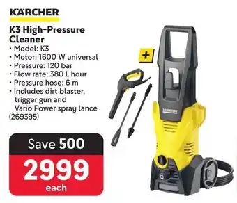 K3 High-Pressure Cleaner
