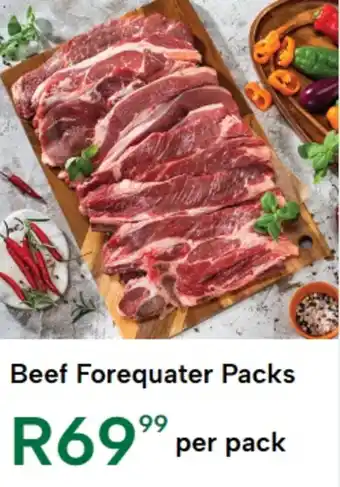 Food Lover's Market Beef Forequater Packs offer