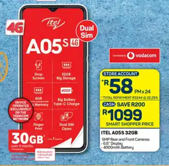 Pick n Pay Hypermarket ITEL A05S 32GB offer