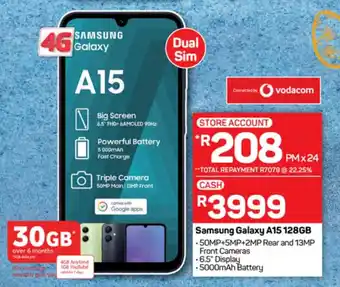 Pick n Pay Hypermarket Samsung Galaxy A15 128GB offer