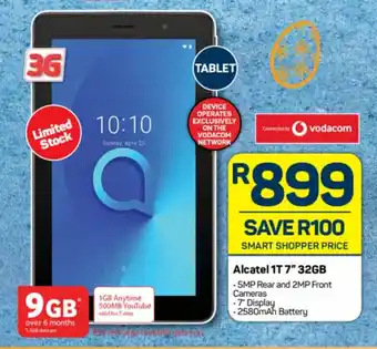 Pick n Pay Hypermarket Alcatel 1T 7" 32GB offer