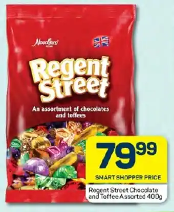 Pick n Pay Hypermarket Regent Street Chocolate and Toffee Assorted 400g offer