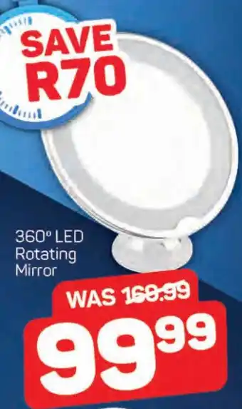 Pick n Pay 360° LED Rotating Mirror offer