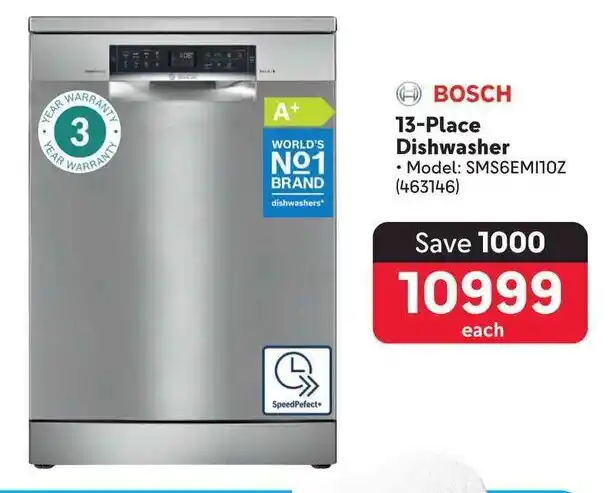 Makro specials on store dishwashers