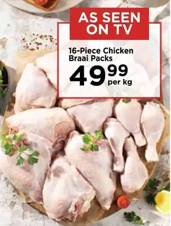 Food Lover's Market 16-Piece Chicken Braai Packs offer